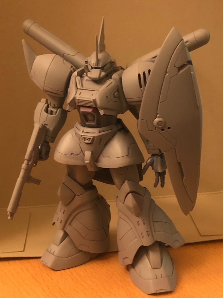 プロポーション中心の改修が精一杯で可動はキットのままです最後までご覧いただきありがとうございます。