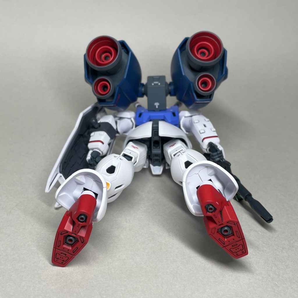 ブースター装備 下から