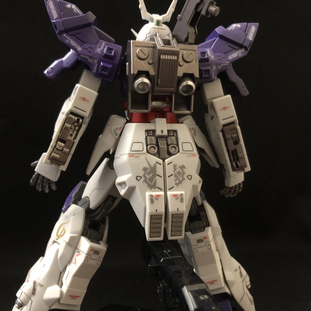 HG ムーンガンダム　塗装完成品–5枚目/制作者：isamiyu