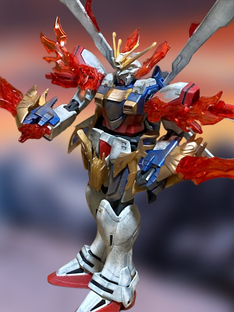 以上、張飛ゴッドガンダムでした。今回のはホントに超簡単仕上げですので、整形色仕上げのみの方ぜひやってみて下さい。