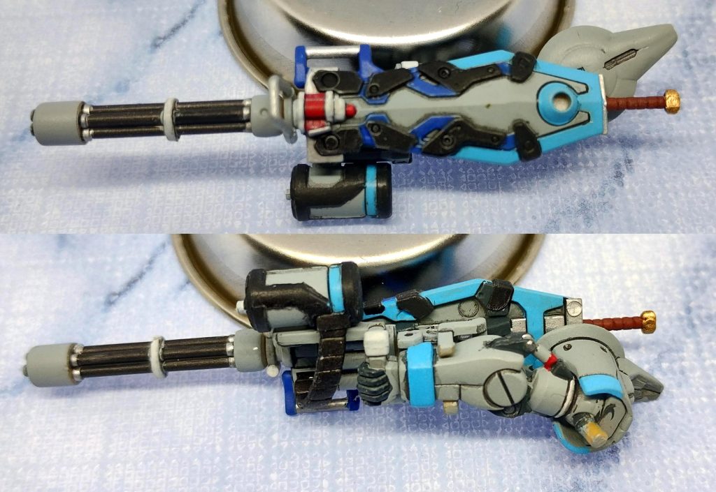 ガトリングシールドの塗り分け