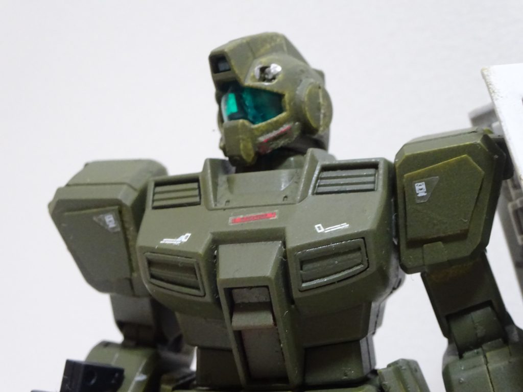 頭部の塗装が雑ですね… 次はもっとうまくやるさ！