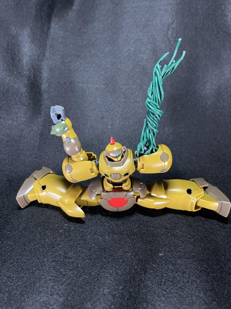 おまけの開脚。可動域の広さにビックリです。