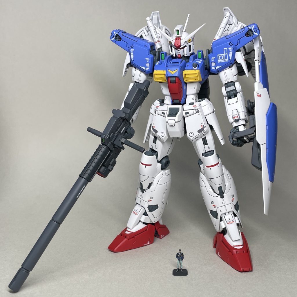 1/144 RG13 ガンダムGP01Fbフルバーニアン（ロングビームライフル装備）＋コウ・ウラキ