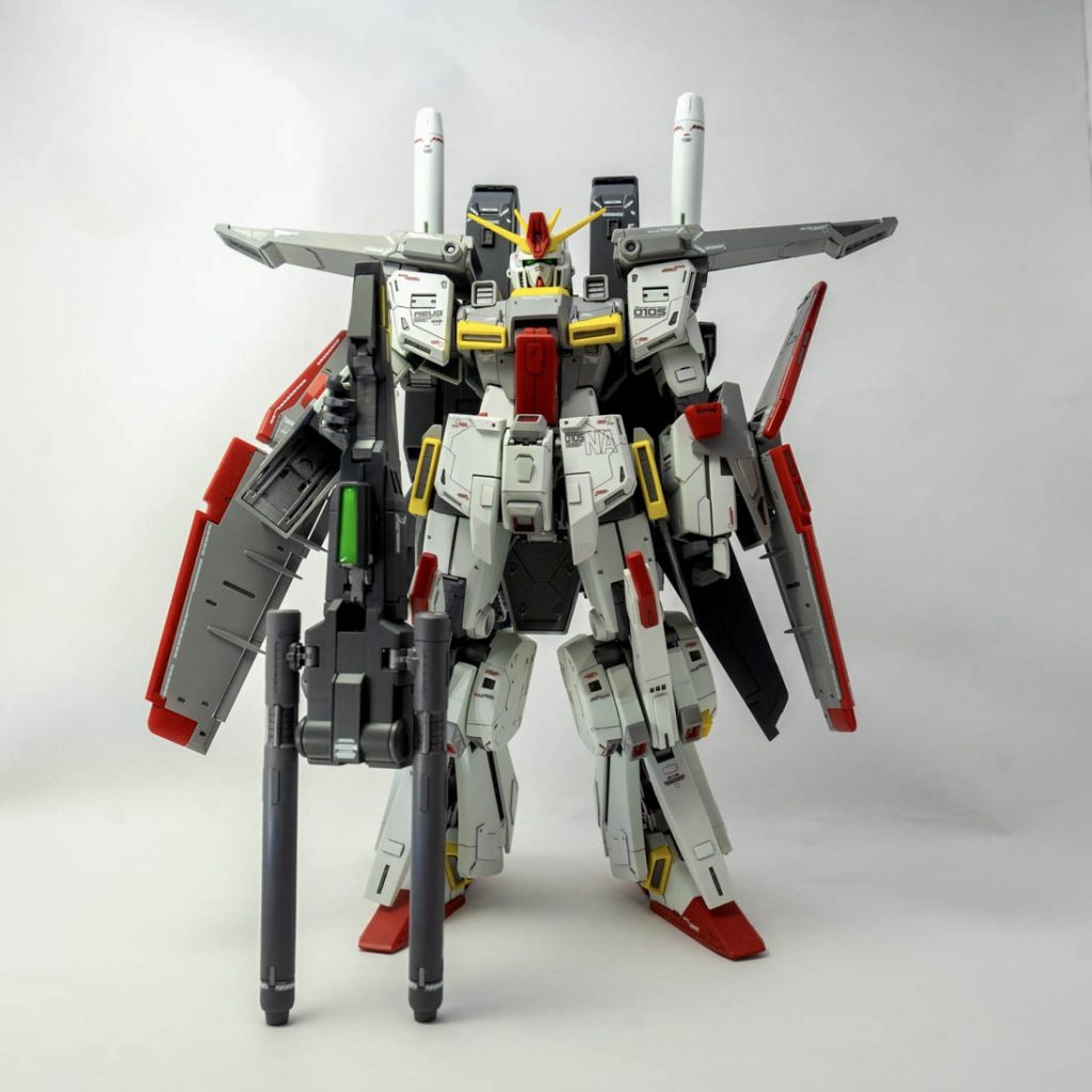 MG 強化型ZZガンダム Ver.Ka–2枚目/制作者：RK-76-J1