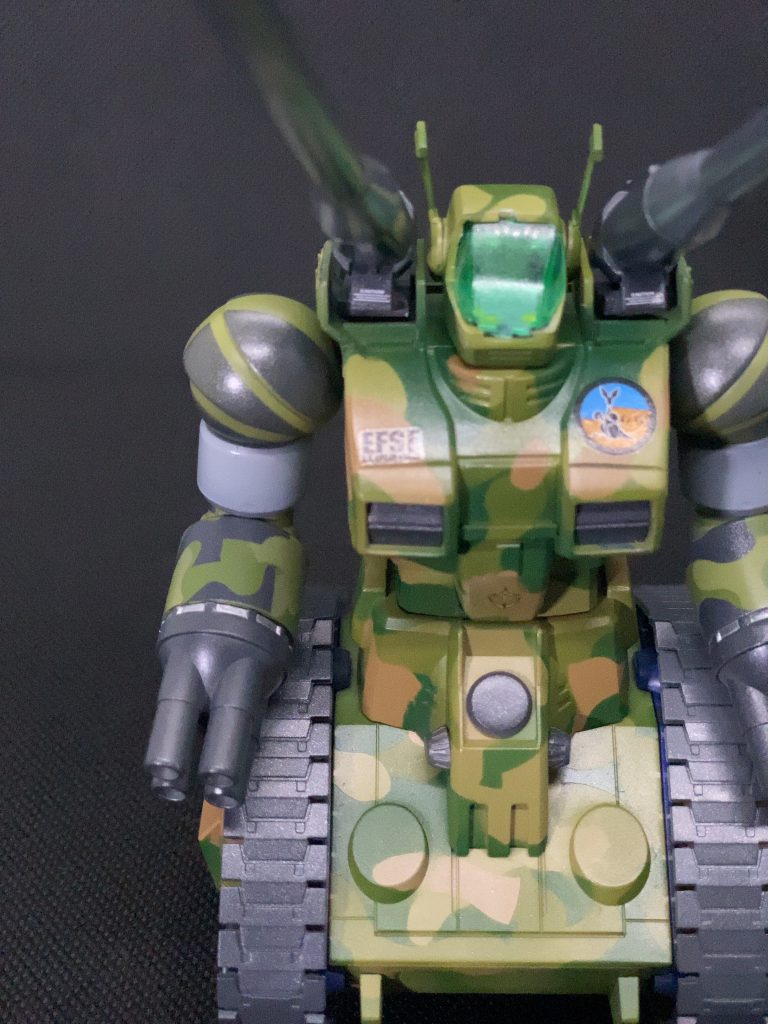 デカールはあまり多く使用しませんでした