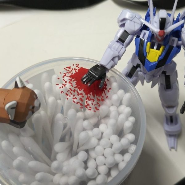 [水星の魔女]Ｇ(無可動)フレーム◆エアリアルゥゥゥゥゥ!!!!!!![食玩]※無可動フレーム