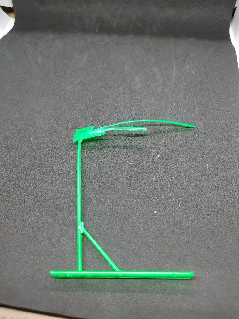 ファンネルの軌道は使わないランナーを組み合わせて表現しています！