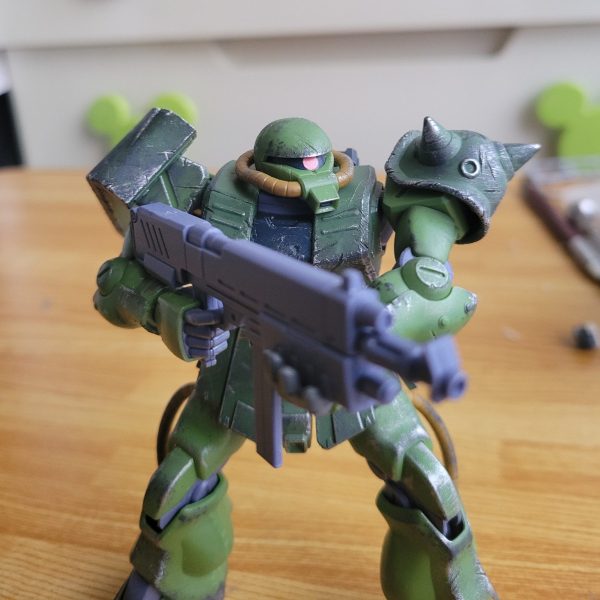 ザク2改 汚し仕上げ