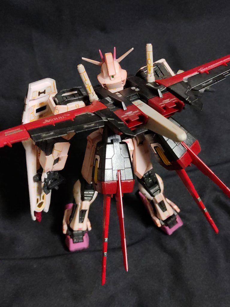 バックショットのアングルが難しい…