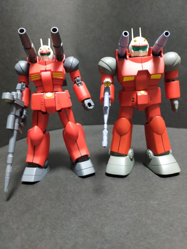 2つ並べてみると、旧キットには旧キットの、REVIVEにはREVIVEの良さがありますね。 