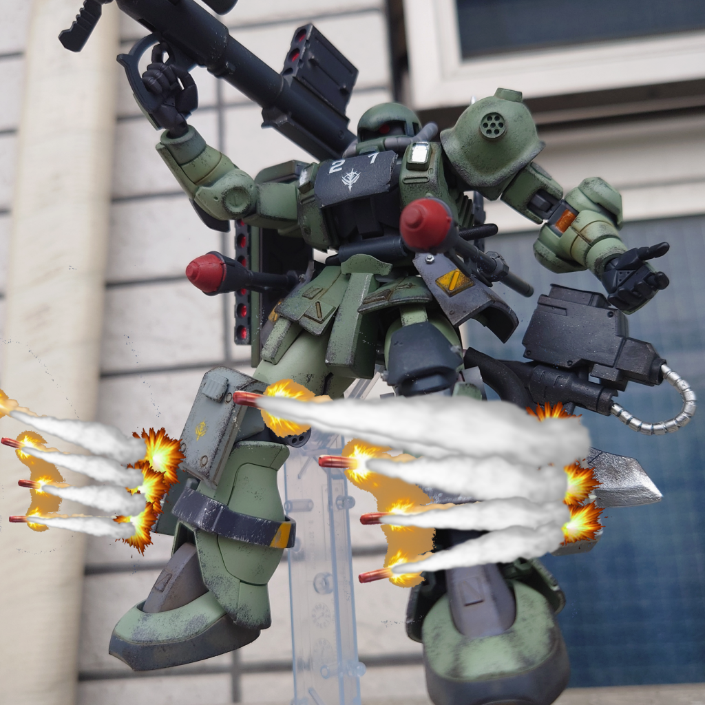 脚部ミサイルポッド