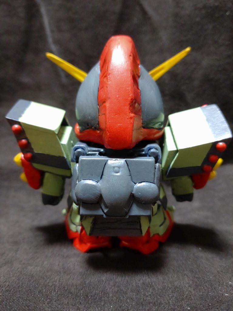 珍しくコアランダーの設定があるネロス。バックパックはVガンダムから。