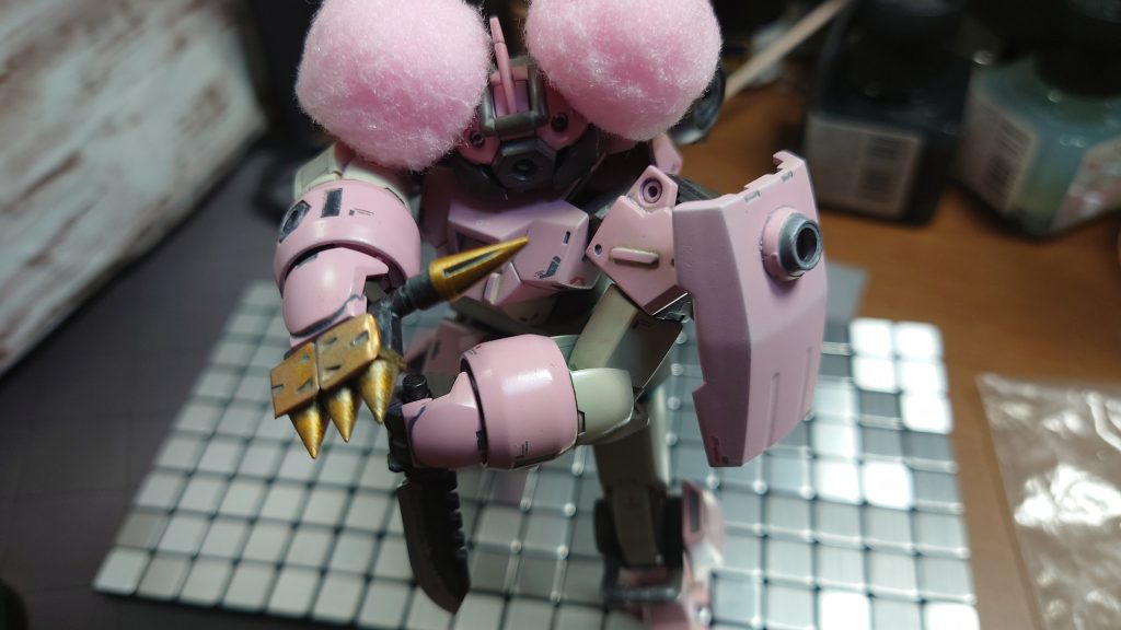 シールドのスパイクは合体出来ます