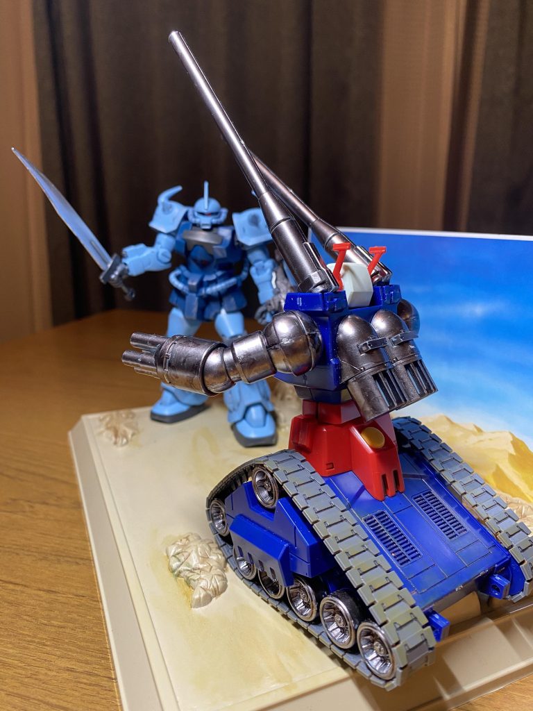 情景模型ランバラル特攻のイメージです。最後まで見ていただきありがとうございます😊