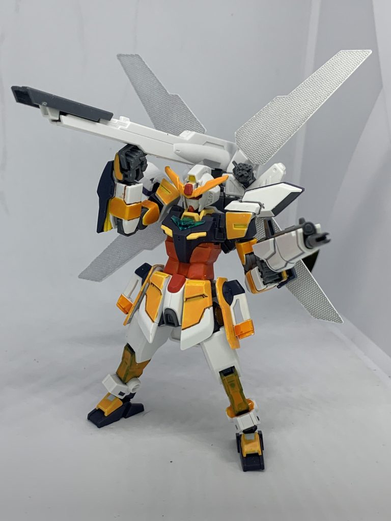 コアガンダムシンパシー。共感の名を冠する。愛称はパーシー。エックスアーマーの他に２つのアーマーと1つの強化装備を持つ。