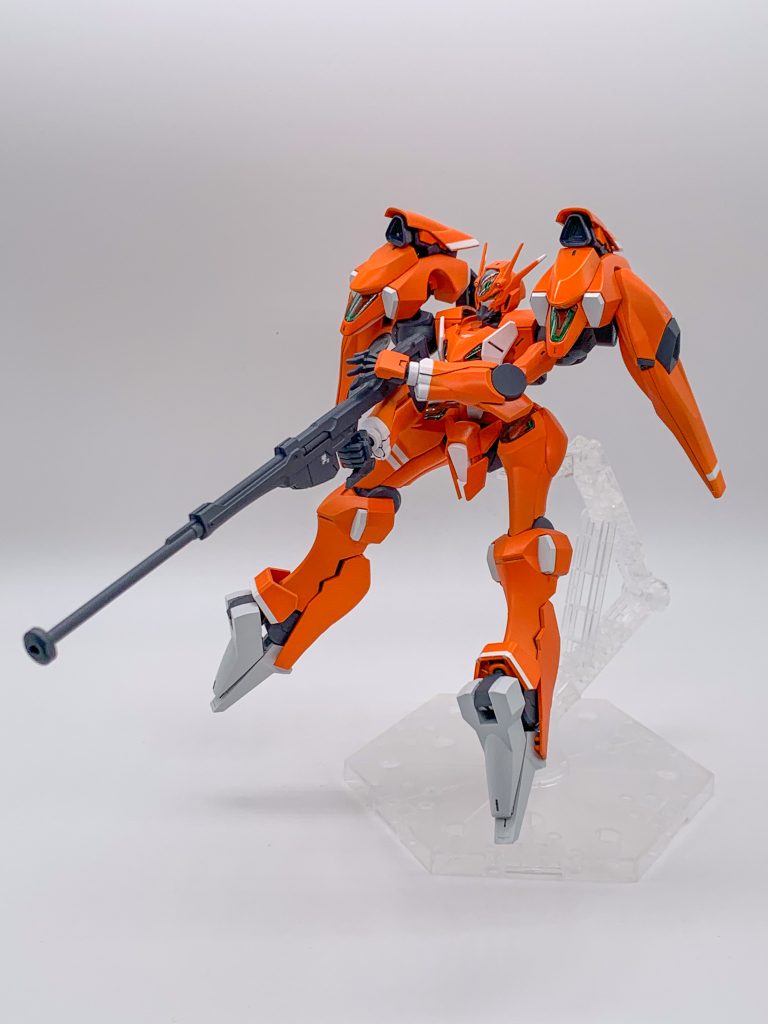 狙撃体勢ガシガシ動かすと塗装が剥げたのは反省。