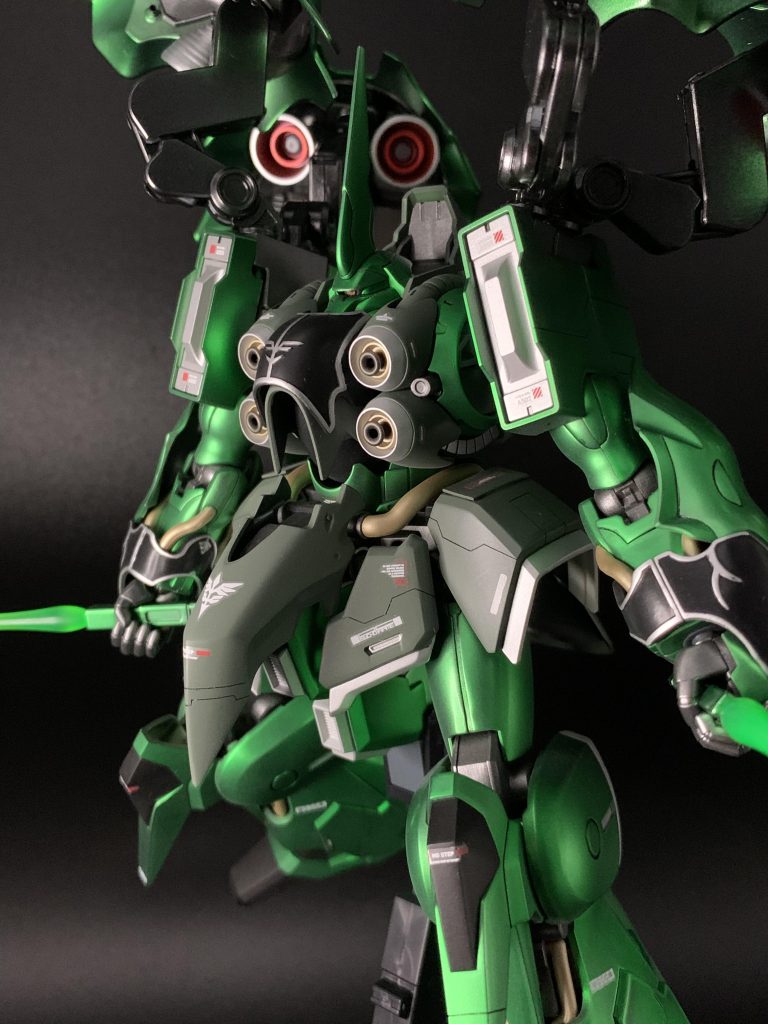 HG クシャトリヤ　つや消しキャンディ塗装–2枚目/制作者：henohenomohe