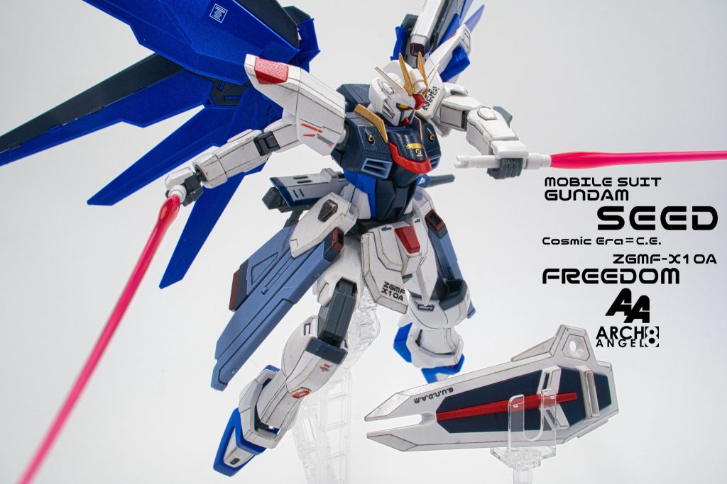 ZGMF-X10A_フリーダム_HG–2枚目/制作者：おすぎ