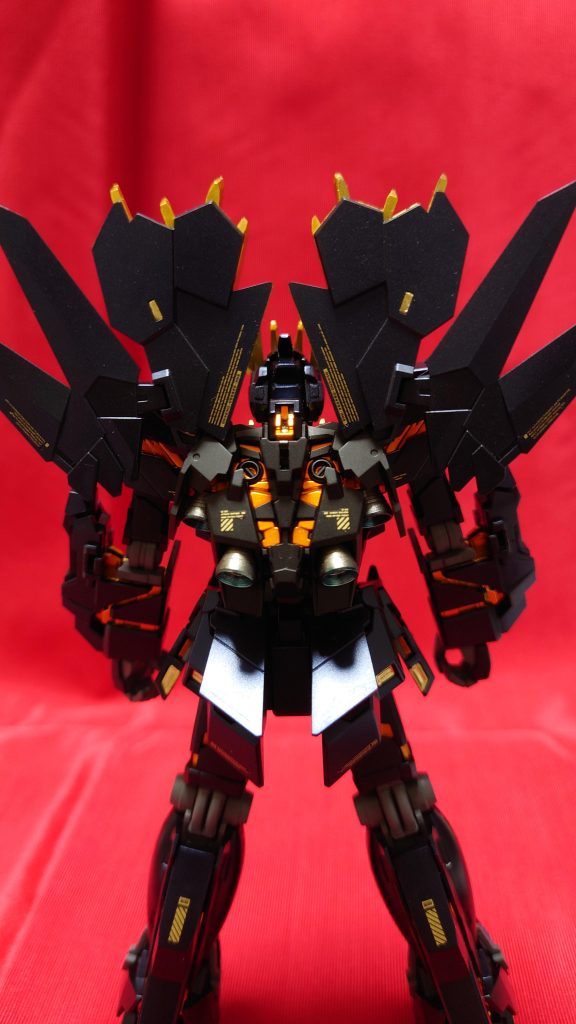 バーニアはクリアブルーを重ね焼け表現をしています