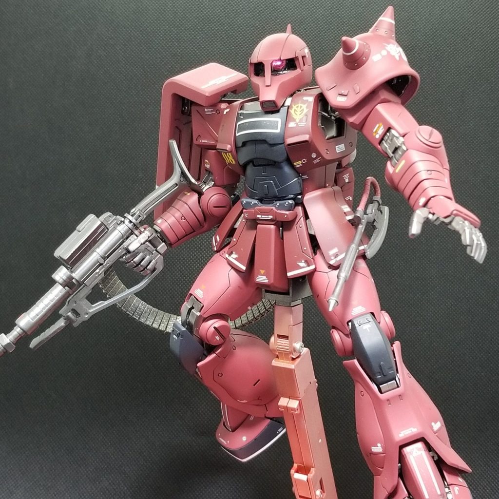 MG オリジン版シャア専用ザクⅠ｜B☆Jさんのガンプラ作品｜GUNSTA