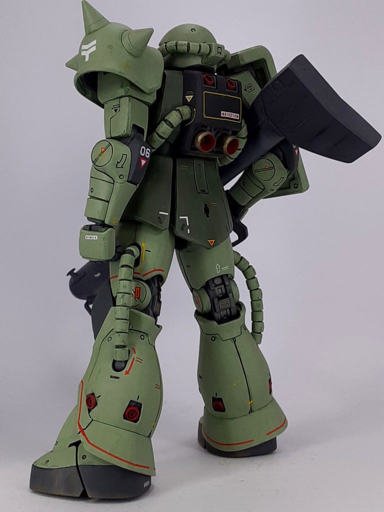 やっぱりバーニアはシルバーにしよう