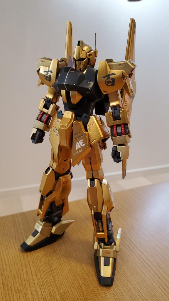 全体像。百式の金は悩みますね～。それではまた。(*・ω・)ノ