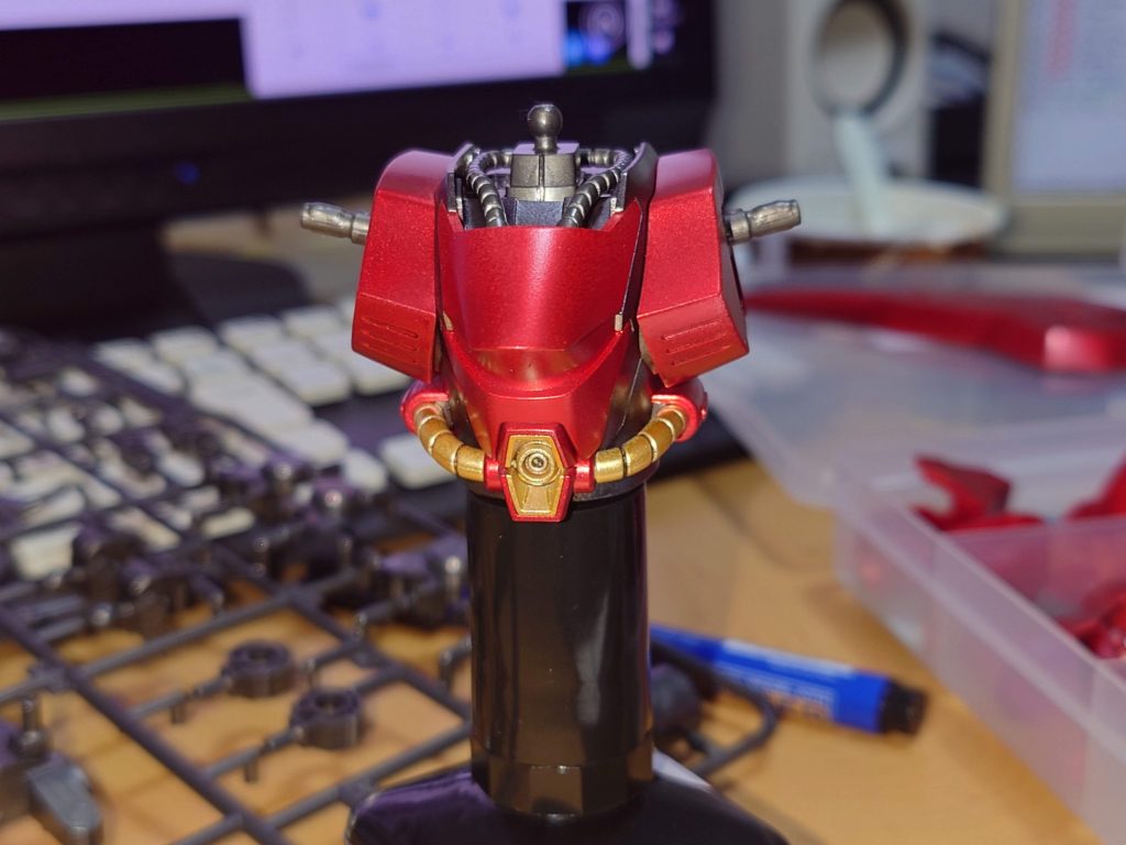 HGサザビー　ガンダムマーカー全塗装–3枚目/制作者：SwordOf37564
