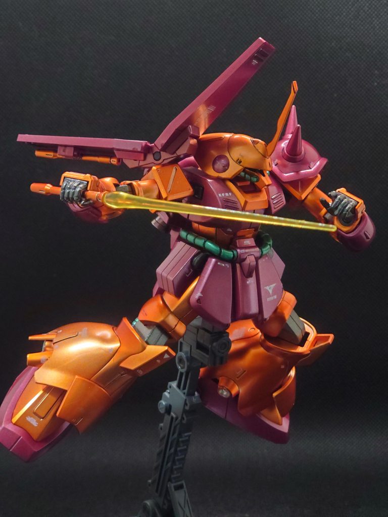 この突撃ポーズがお気に入りです♪