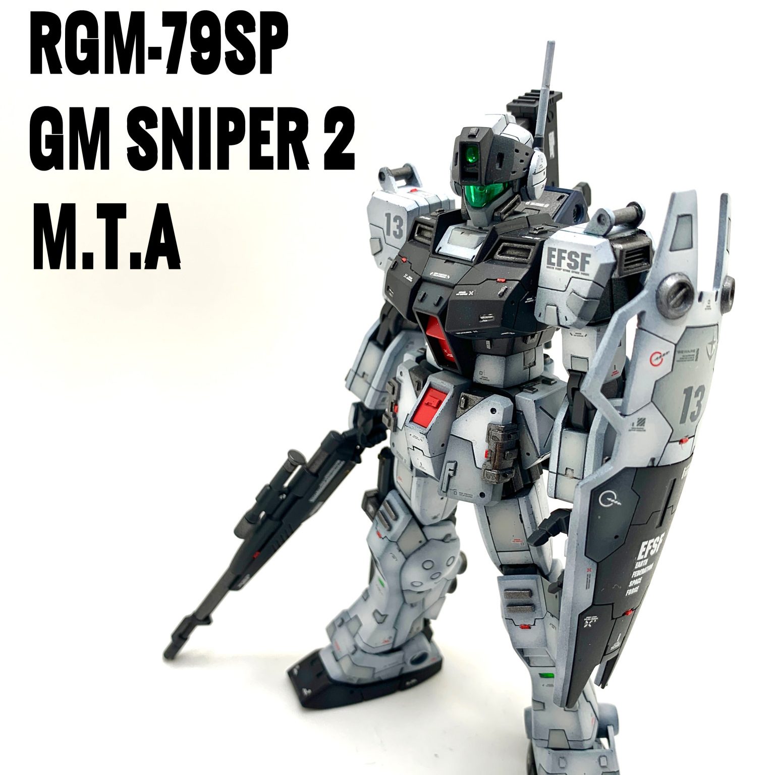 最高の品質の RGM-79SP ジム・スナイパーII ティターンズカラー MG ...ガンダム