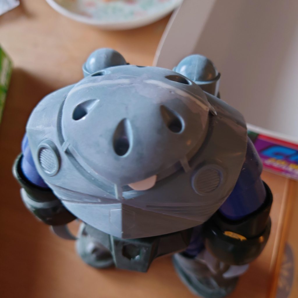 頭分割　2ミリくらいデカく