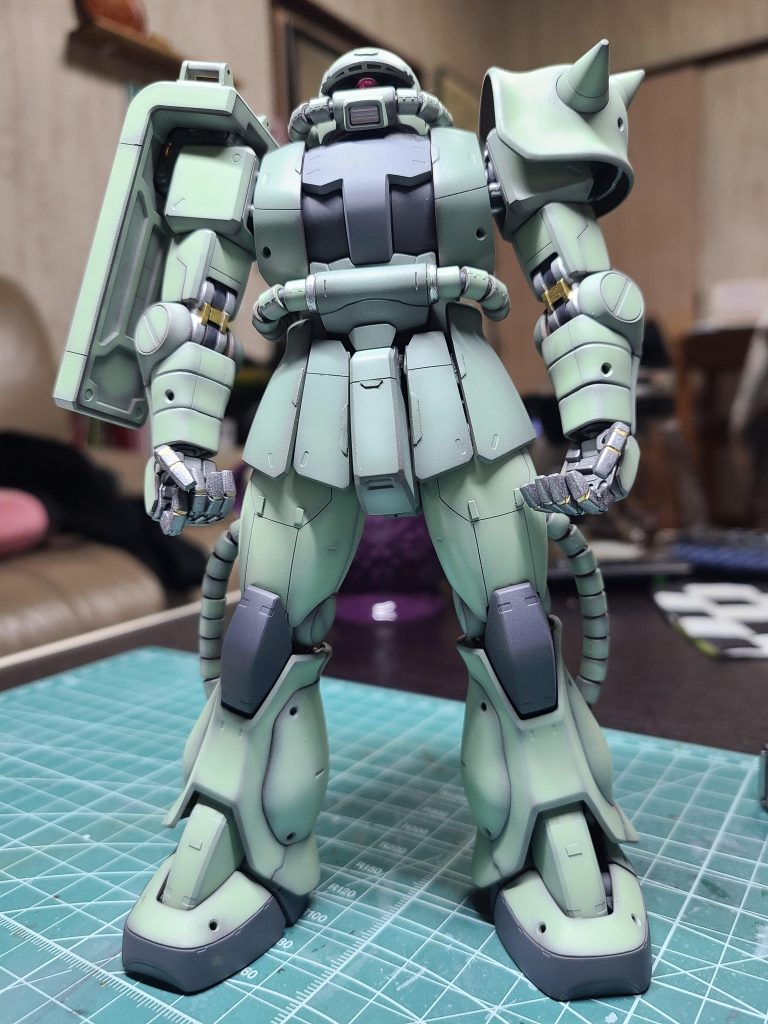 基本塗装完了時。