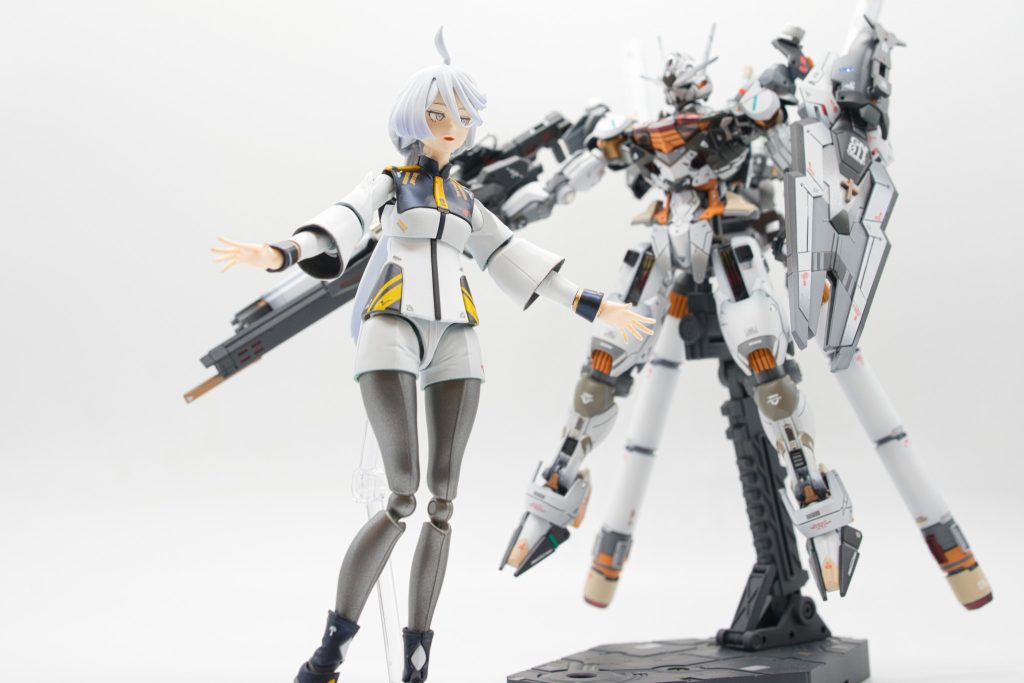 一緒に作ったミオリネと一緒に。もしよかったらミオリネの投稿も見てくださいー