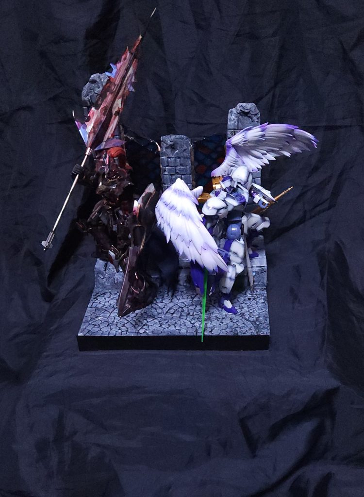 地味にジオラマも頑張ってます💪