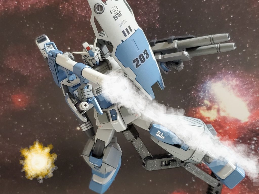 ついにエース同士の対決が始まった🎬️✨両機は、ほぼ同時に攻撃を開始❗