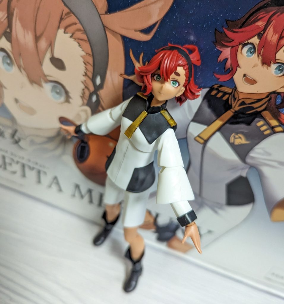 スレッタちゃんはとりあえずいったん素組してみました。 