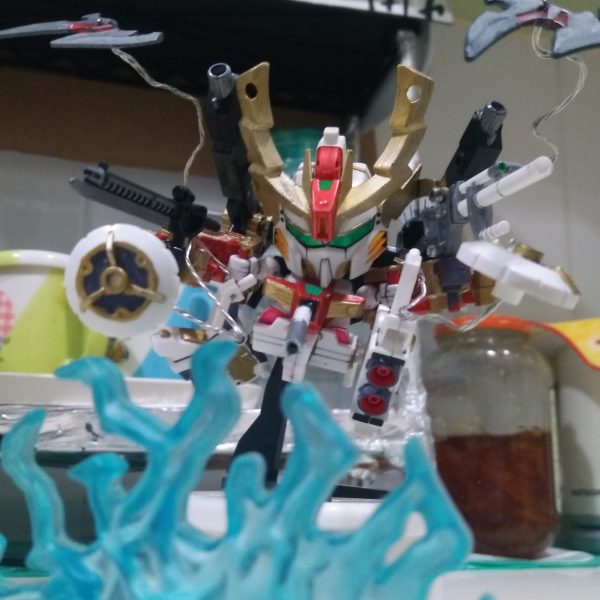 BB戦士No.277　雷丸江須型態+インコム（邪道可動）