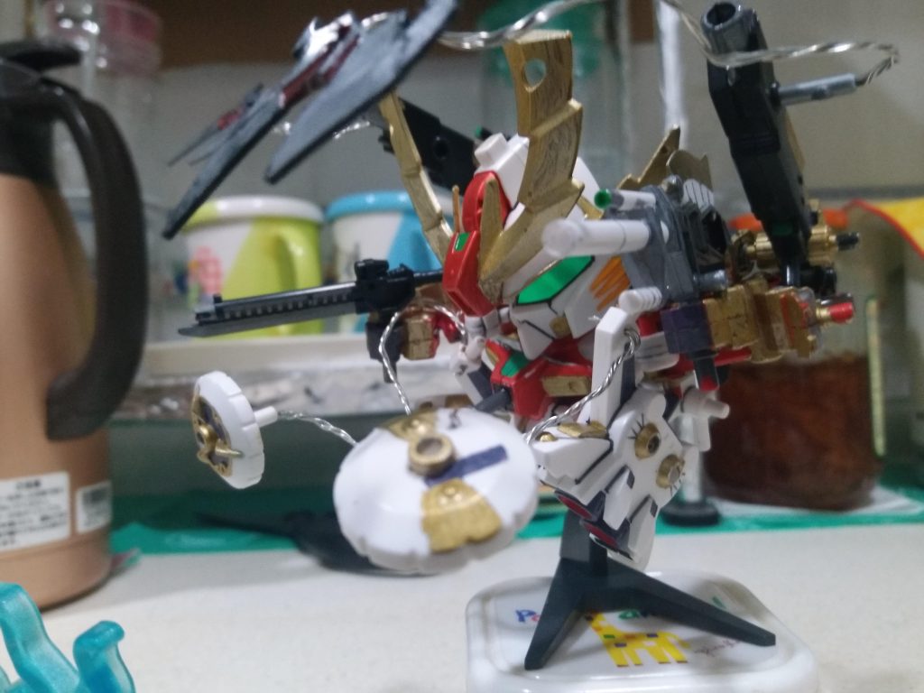 BB戦士No.277　雷丸江須型態+インコム（邪道可動）–5枚目/制作者：LUNLUN（邪道可動）