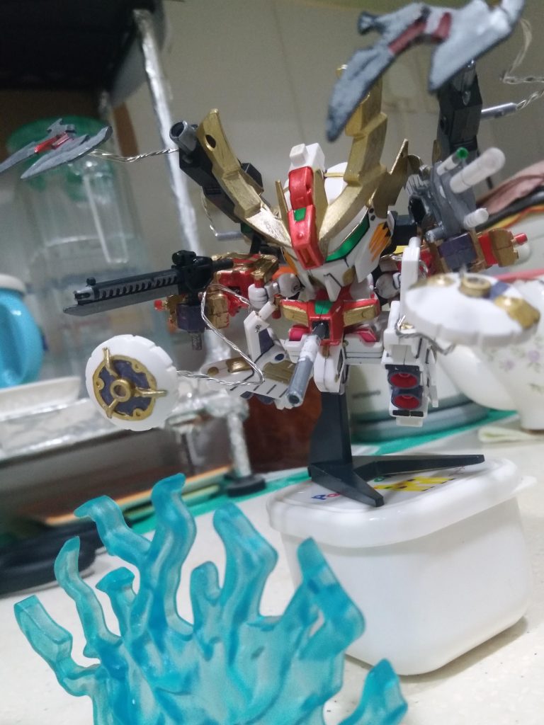 BB戦士No.277　雷丸江須型態+インコム（邪道可動）–4枚目/制作者：LUNLUN（邪道可動）