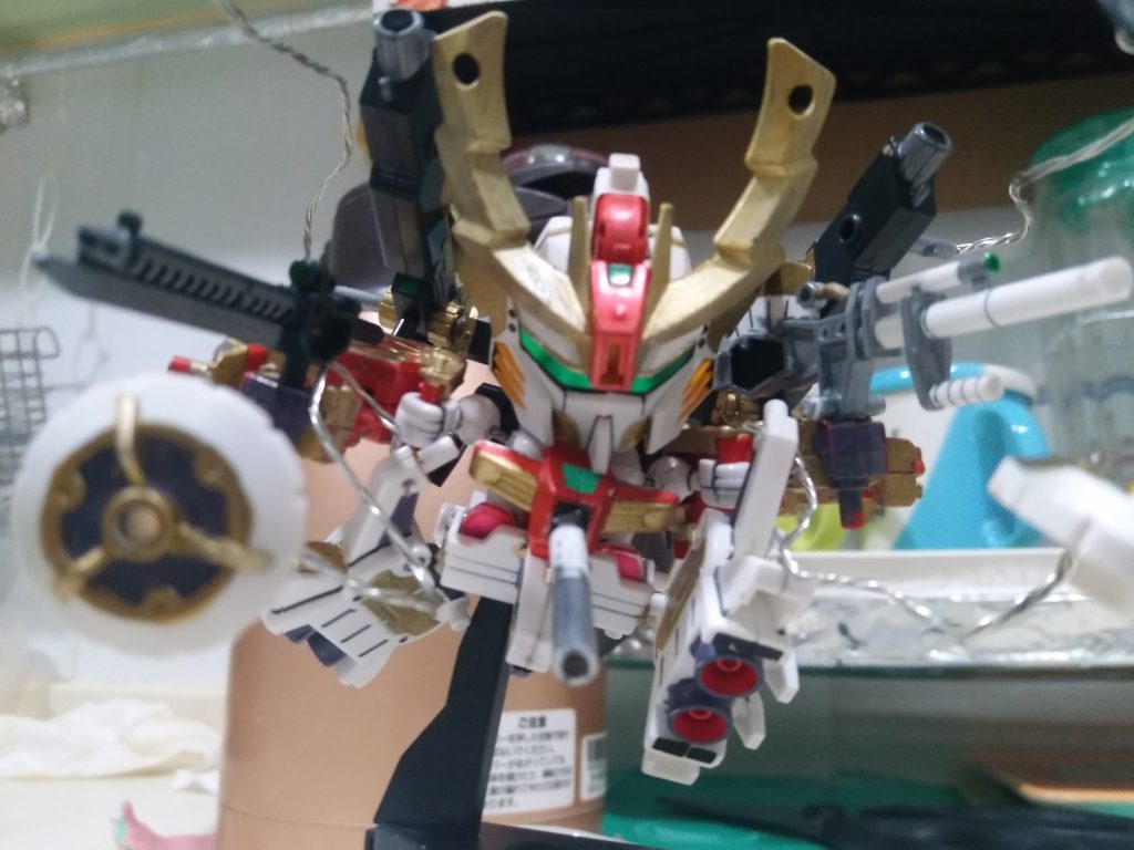 BB戦士No.277　雷丸江須型態+インコム（邪道可動）–3枚目/制作者：LUNLUN（邪道可動）