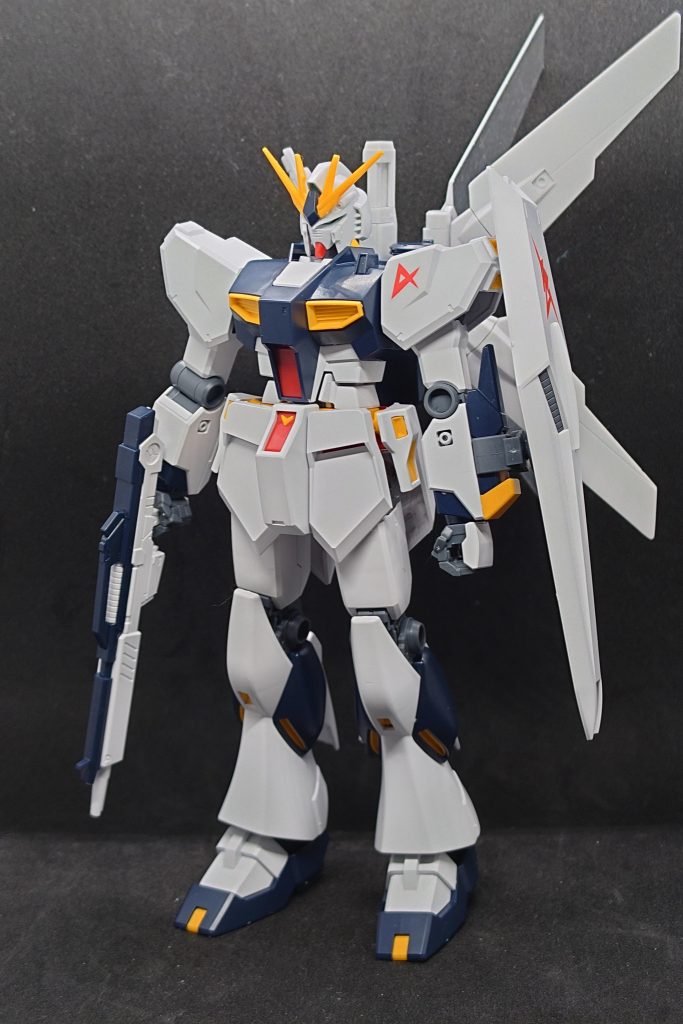 ENTRYGRADEにはフィンファンネルが付いていないので代わりにガンダムXのサテライトを付けてみました！これはこれで悪く無いんじゃないんでしょうか？