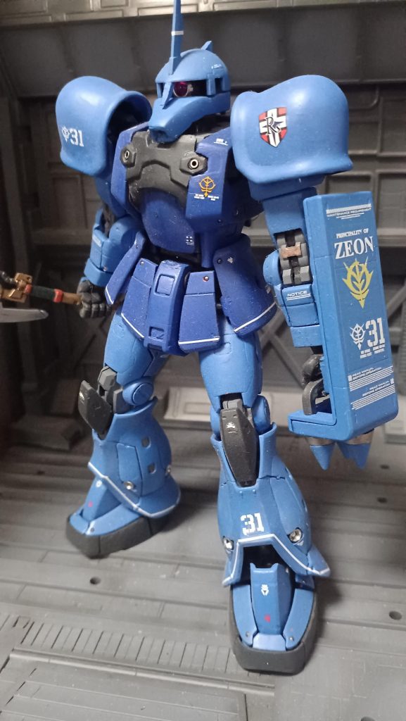 MS-05Bランバ・ラル専用ザクⅠ–2枚目/制作者：みっつ