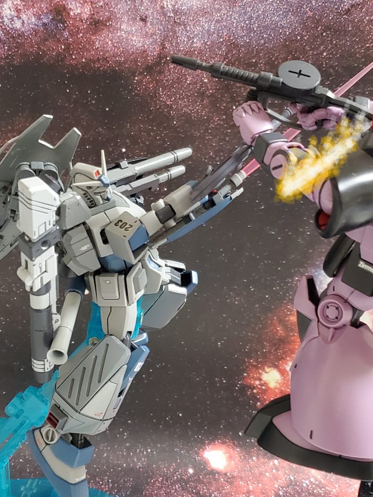 G-3ガンダムは次々に敵機を撃破💥❕フルアーマーの能力をフルに発揮😎✨