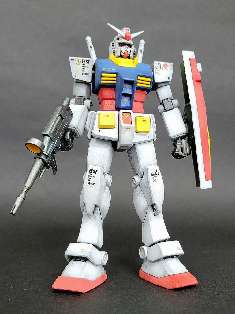 プロポーションも全くいじらず、小改造もなし。