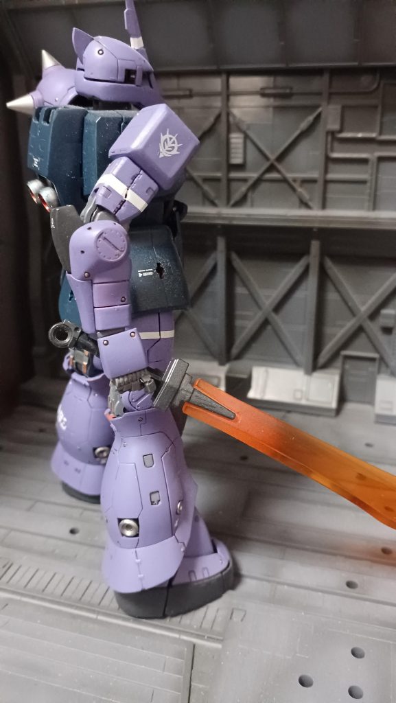 MS-05Bエリク·ブランケ専用ザクⅠ–4枚目/制作者：みっつ