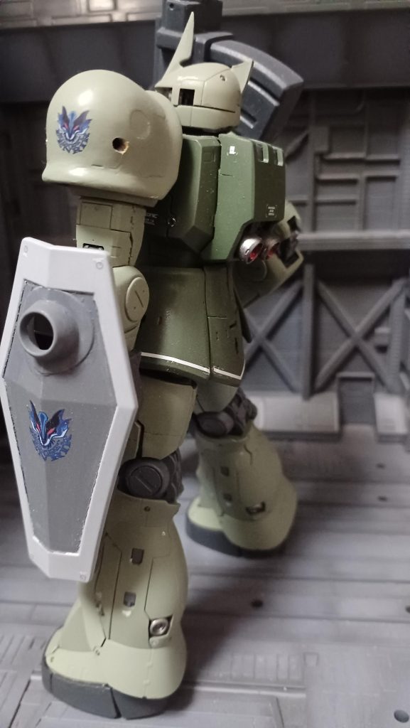 MS-05Sゲラート·シュマイザー専用ザクⅠ–5枚目/制作者：みっつ