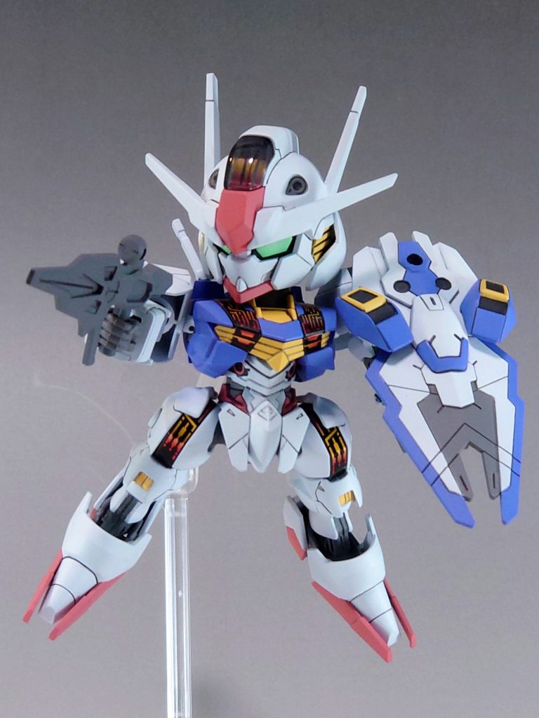 実は肩口と前腕肘付近のグレーを塗り忘れました…