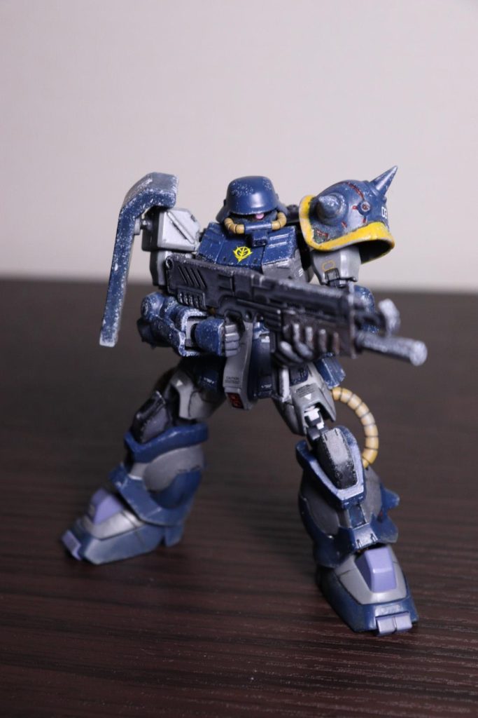 今回は全身がっつり汚しています。