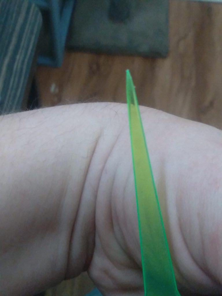 I sharpened the beam torch