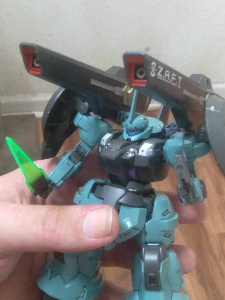 The cannons deployed